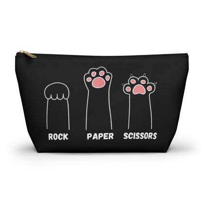 Rock, Paper, Scissors Cat Pouch