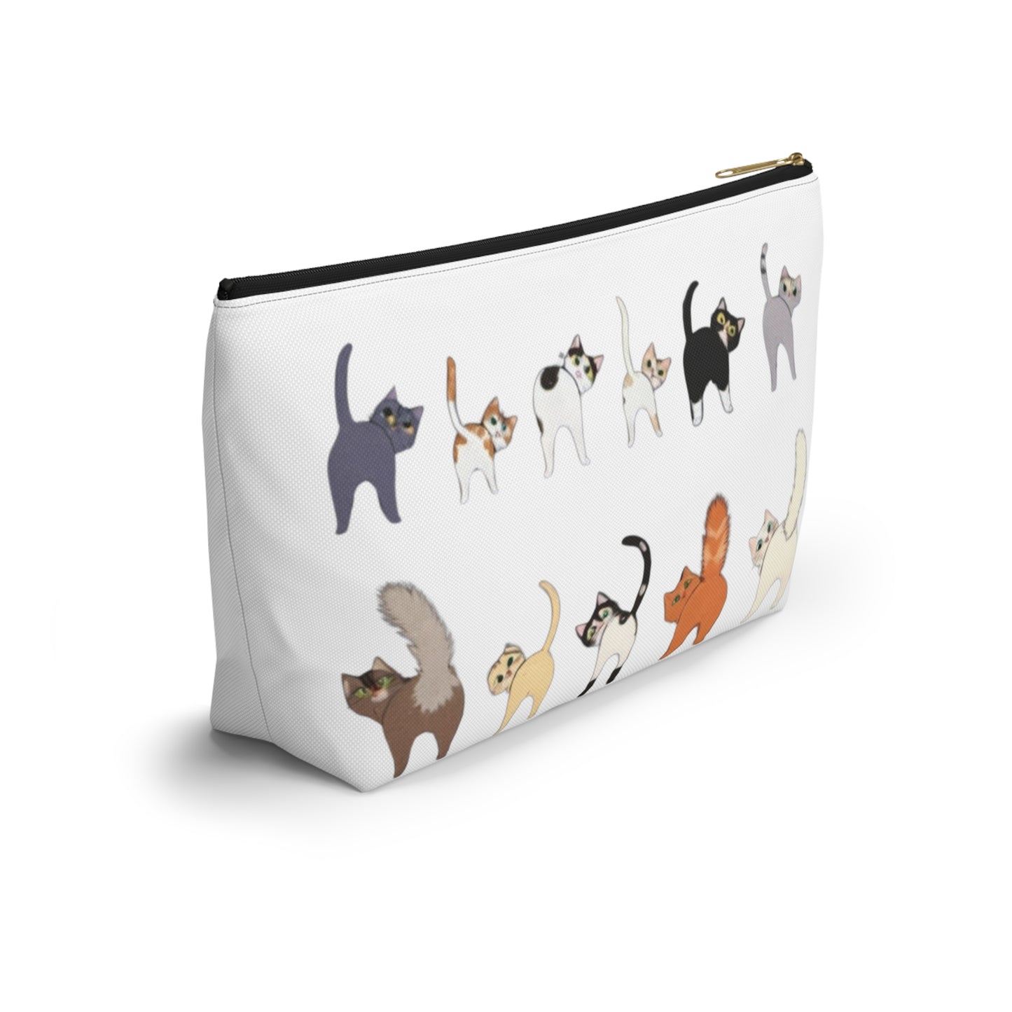 Cats Behind Pouch