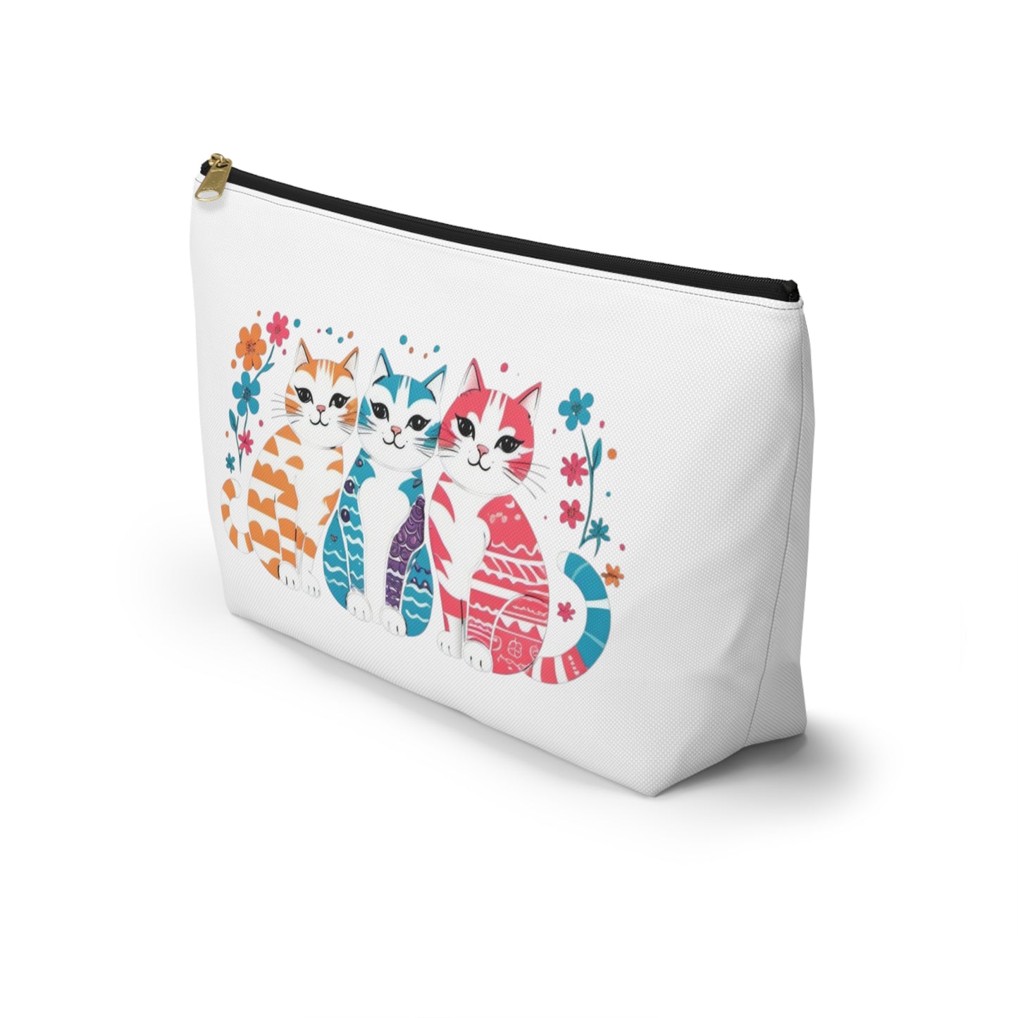 Flower Cats Pouch