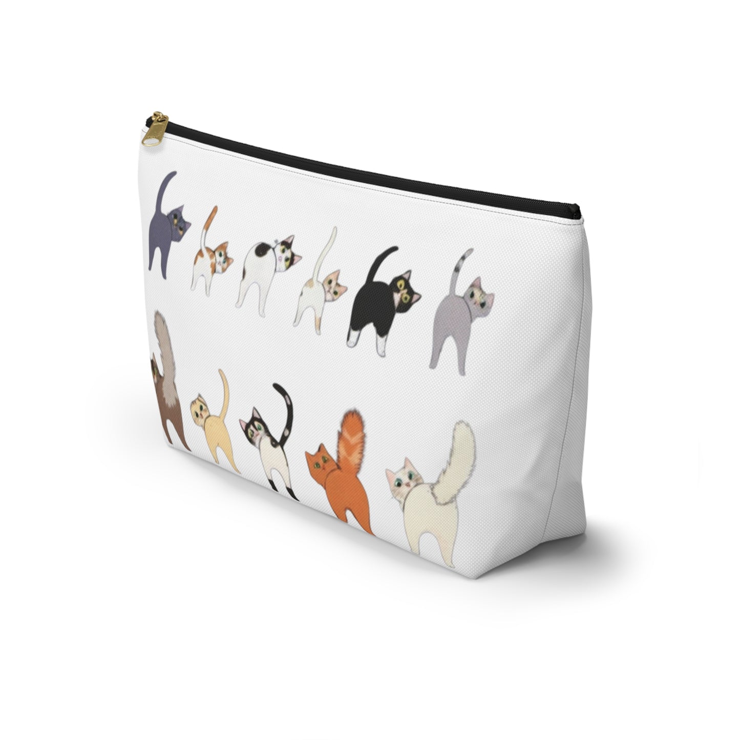 Cats Behind Pouch