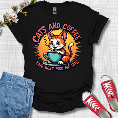 Cats And Coffee T-Shirt