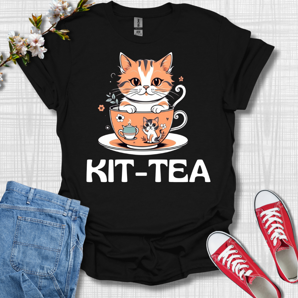 Kit-Tea Cat T-Shirt