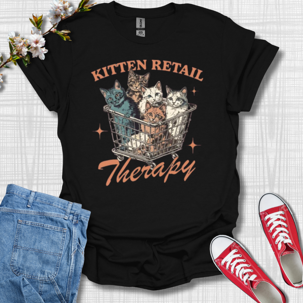 Kitten's Retail Therapy T-Shirt