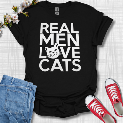 Real Men Love Cats T-Shirt