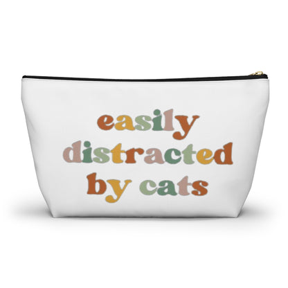 Easily Distracted by Cats Pouch