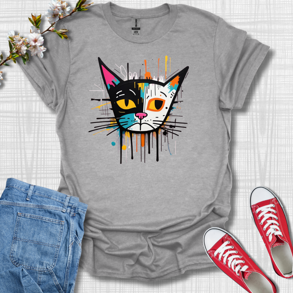 Graffiti Cat T-Shirt