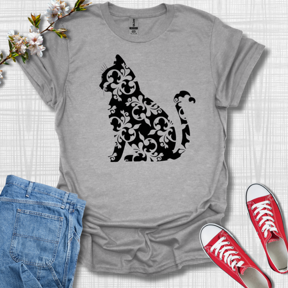 Cat Silhouette T-Shirt