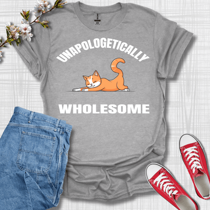 Unapologetically Wholesome Cat T-Shirt