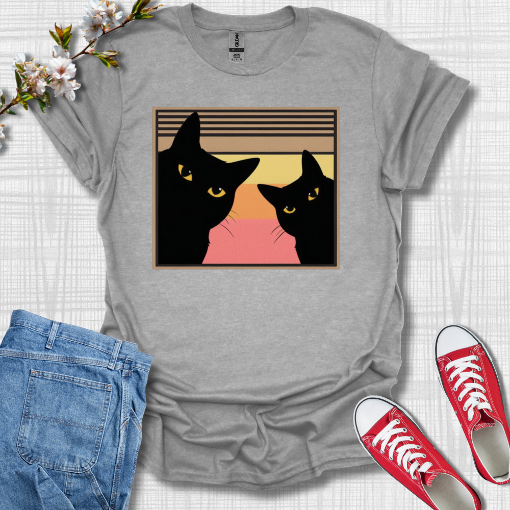 Retro Cat T-Shirt