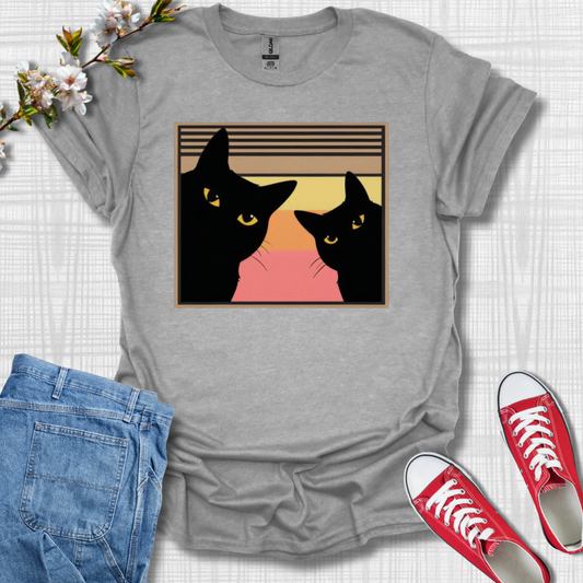 Retro Cat T-Shirt