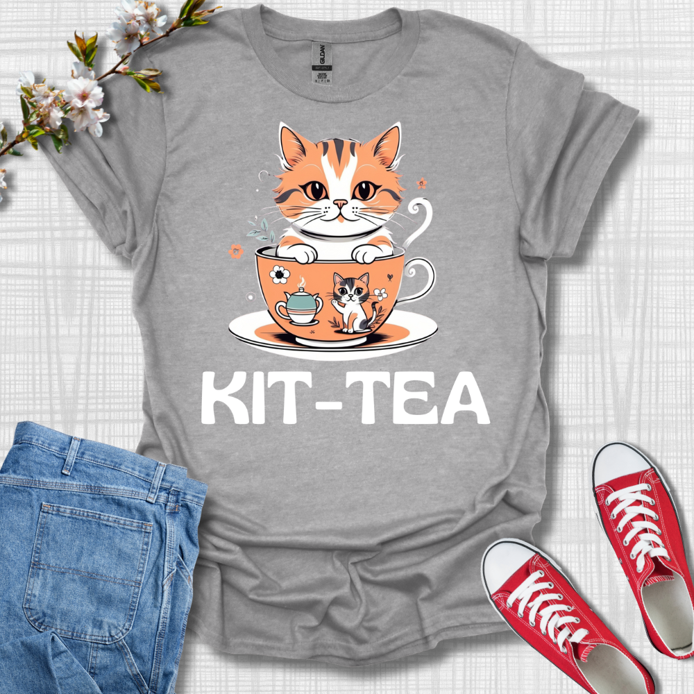 Kit-Tea Cat T-Shirt