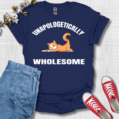 Unapologetically Wholesome Cat T-Shirt