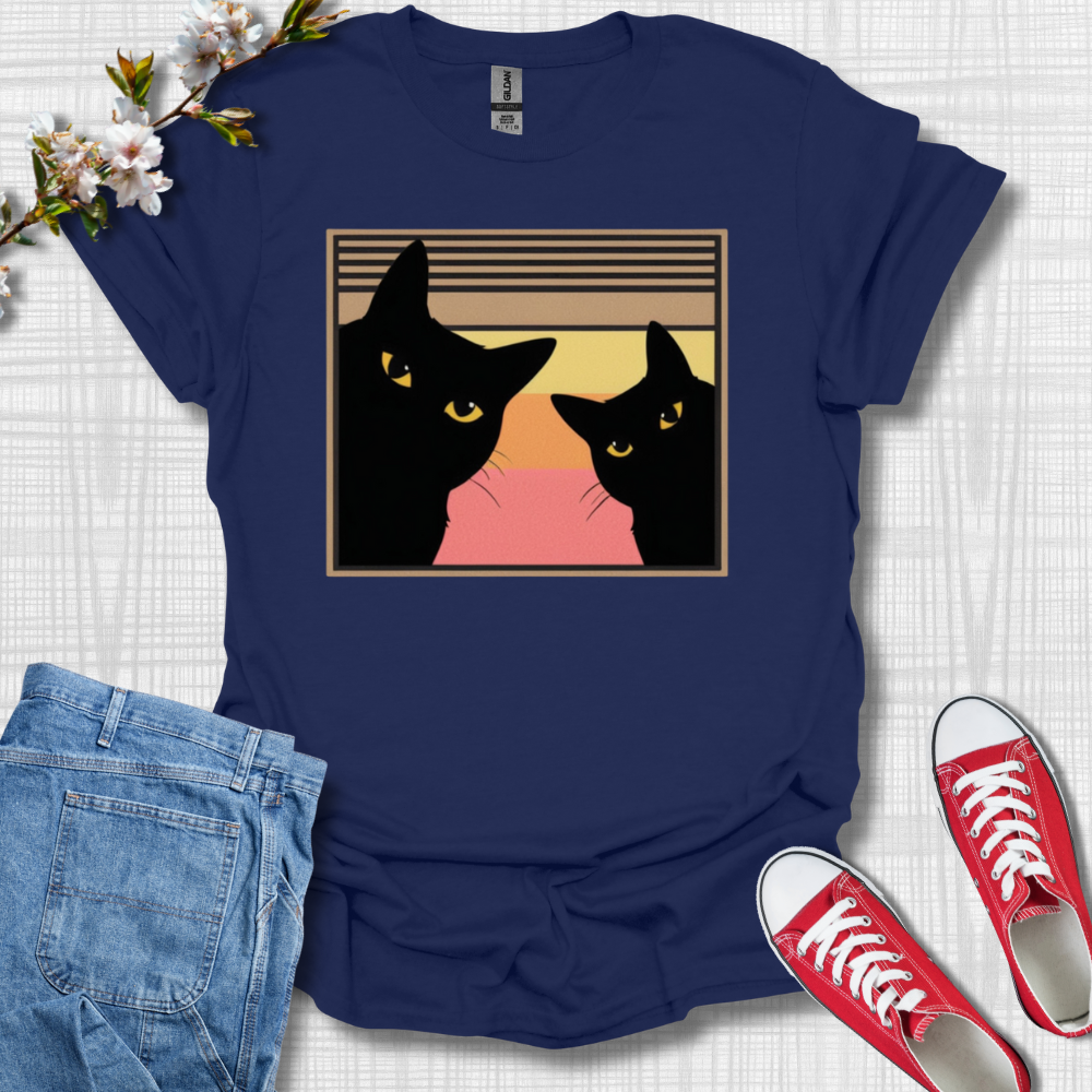 Retro Cat T-Shirt