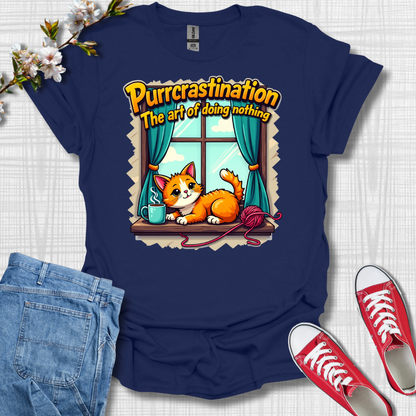 Purrcrastination T-Shirt