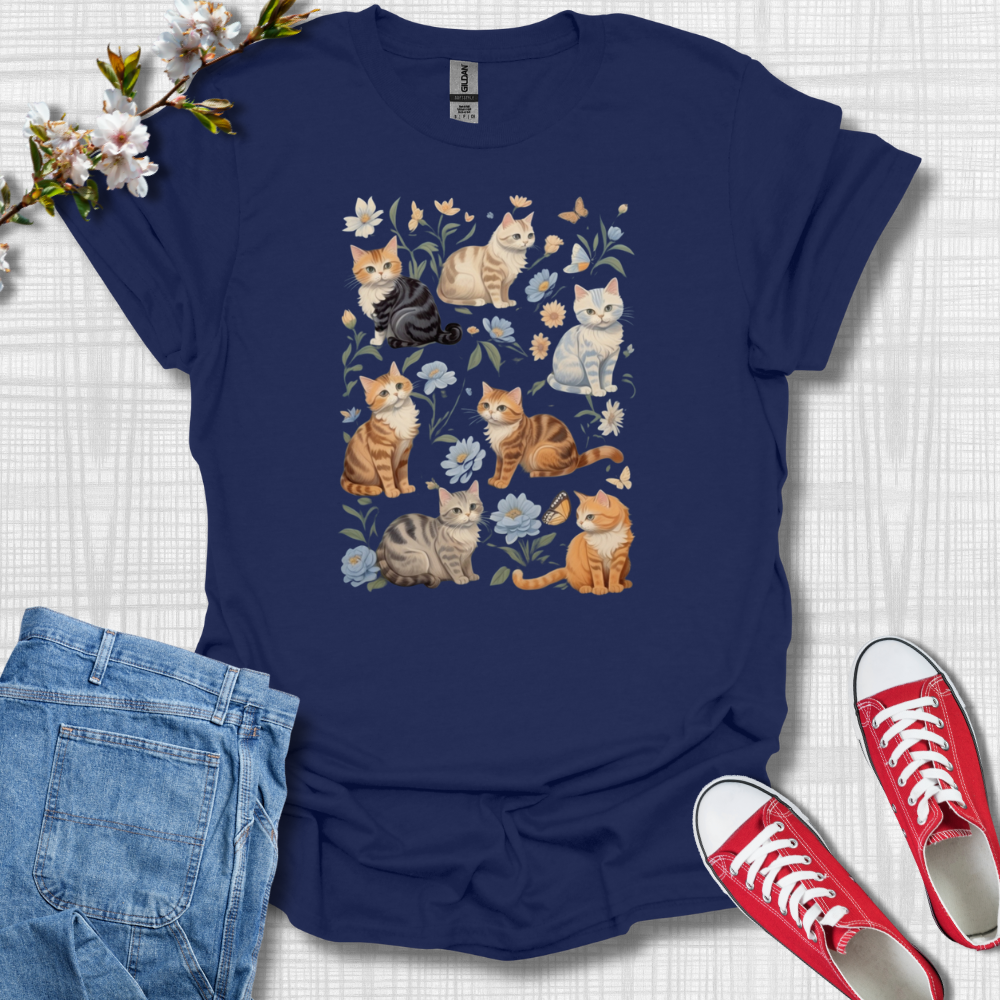 Flower Cats T-Shirt