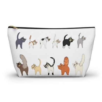 Cats Behind Pouch