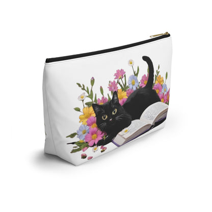 Cat in Book Pouch