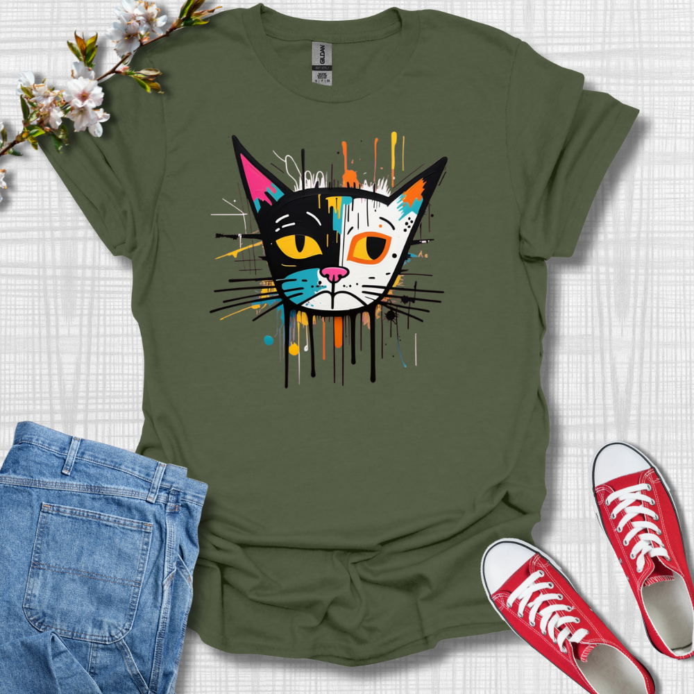 Graffiti Cat T-Shirt