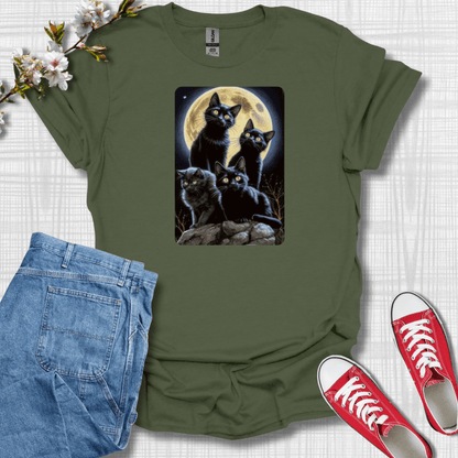 Black Cats Graphic T-Shirt