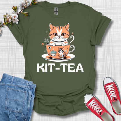 Kit-Tea Cat T-Shirt