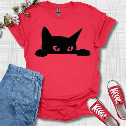 Peaking Cat T-Shirt