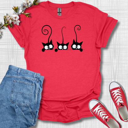 Cute Cats with tails T-Shirt