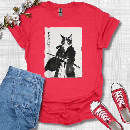 Cat Samurai T-Shirt