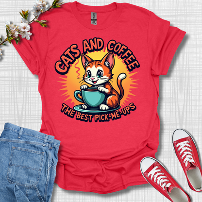 Cats And Coffee T-Shirt