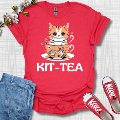 Kit-Tea Cat T-Shirt