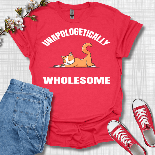 Unapologetically Wholesome Cat T-Shirt