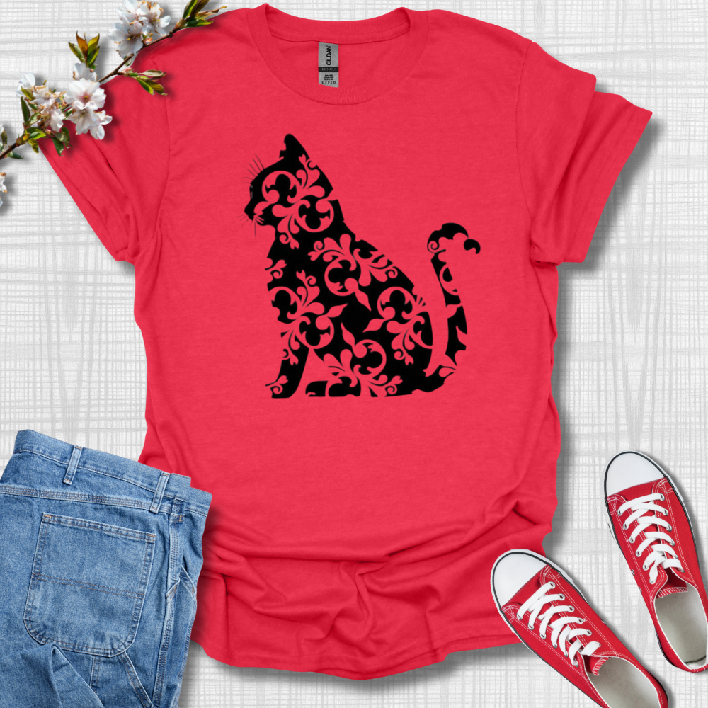 Cat Silhouette T-Shirt