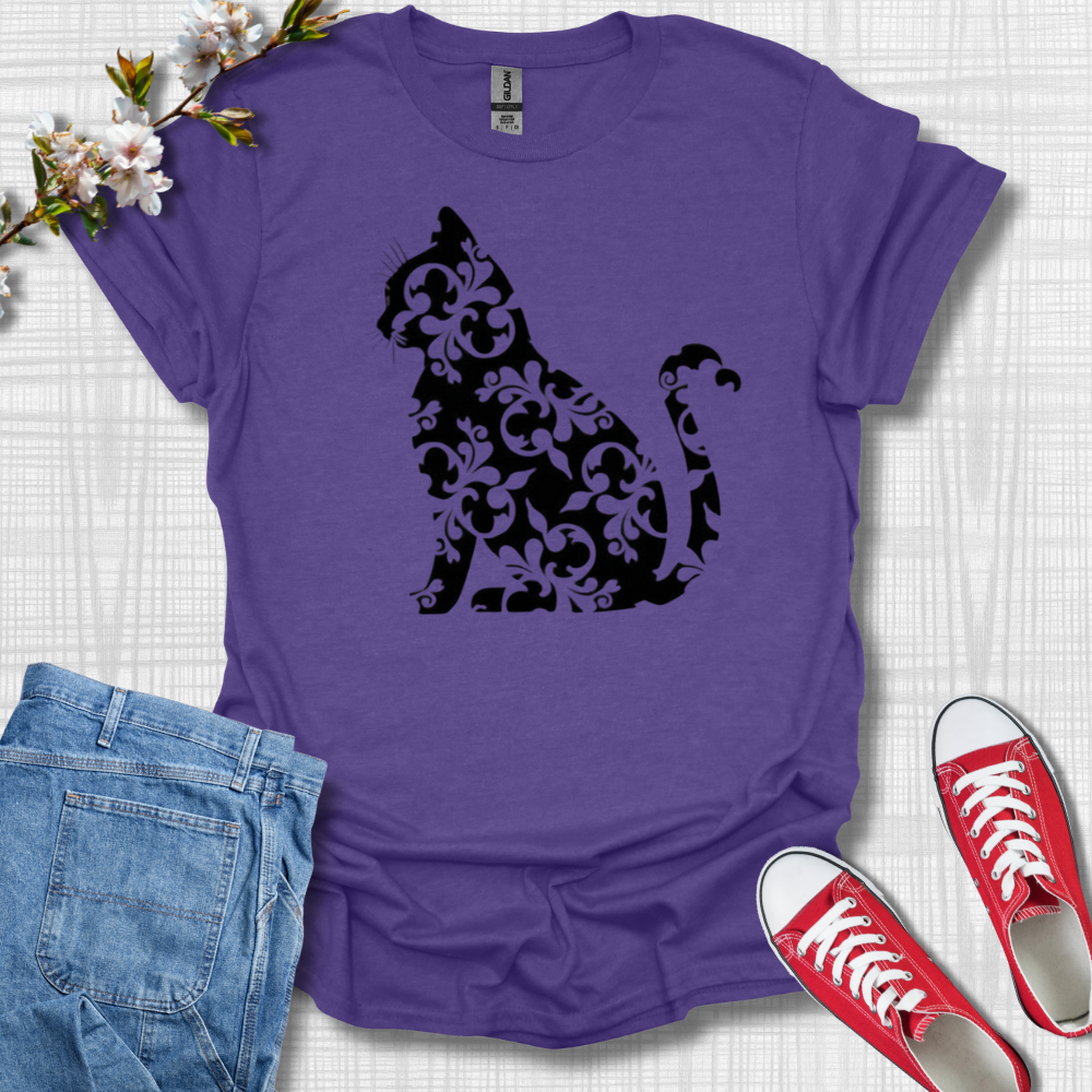 Cat Silhouette T-Shirt