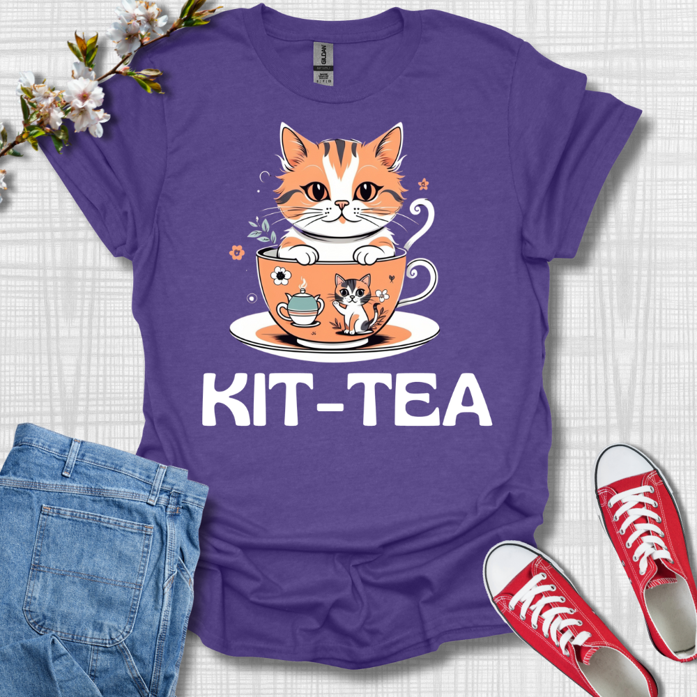 Kit-Tea Cat T-Shirt