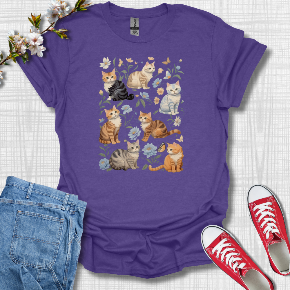 Flower Cats T-Shirt