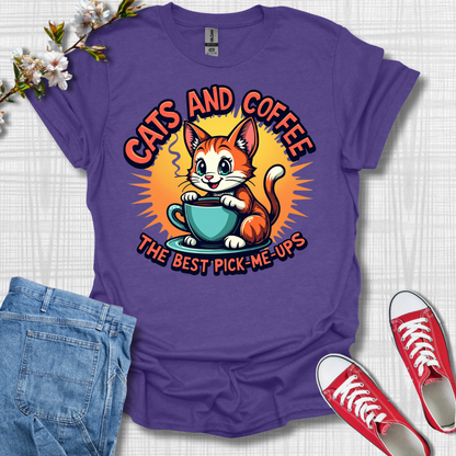 Cats And Coffee T-Shirt