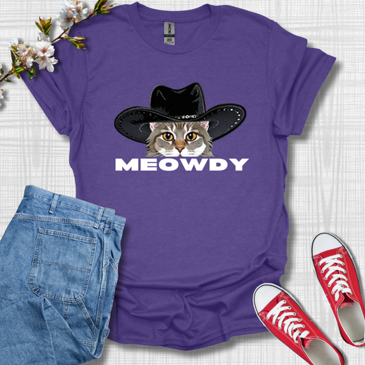 Meowdy Graphic T-Shirt