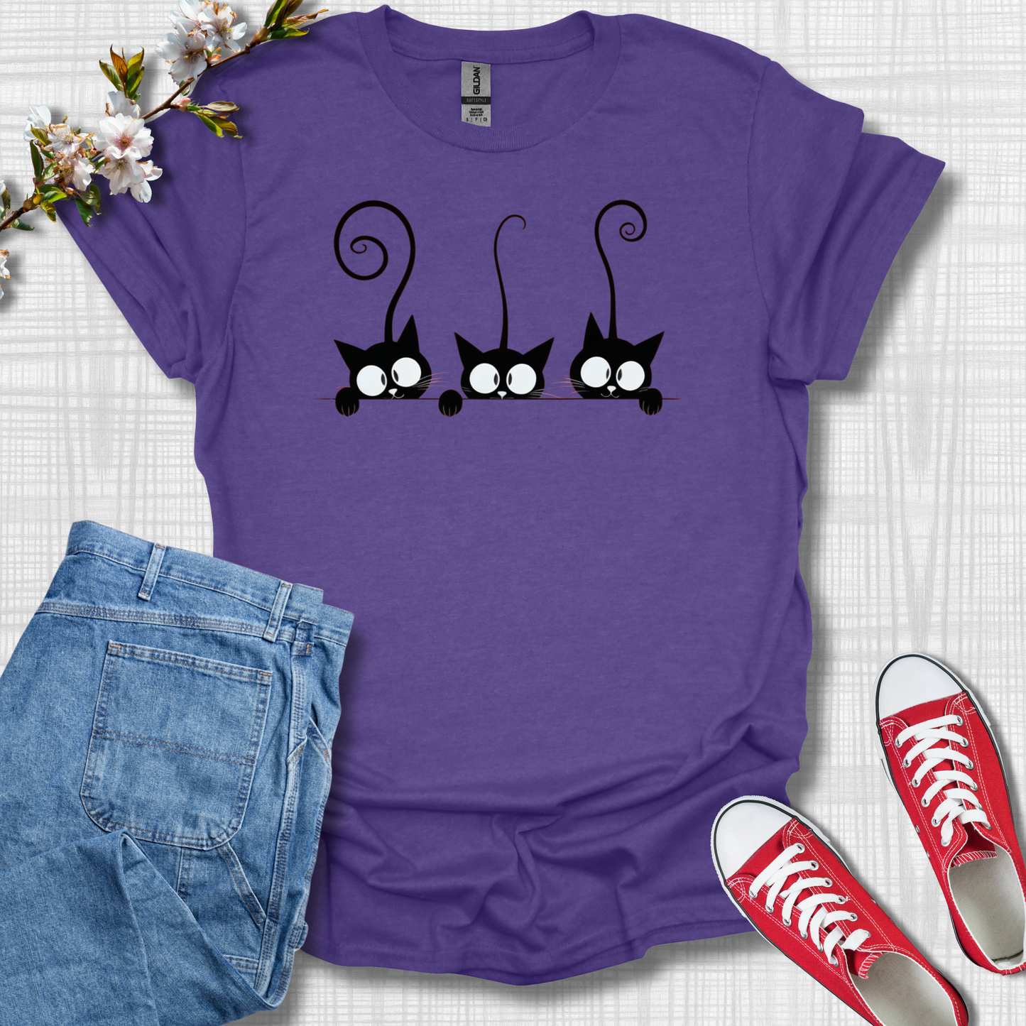 Cute Cats with tails T-Shirt