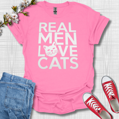 Real Men Love Cats T-Shirt