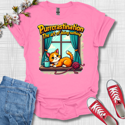 Purrcrastination T-Shirt