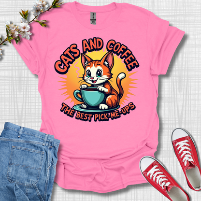 Cats And Coffee T-Shirt