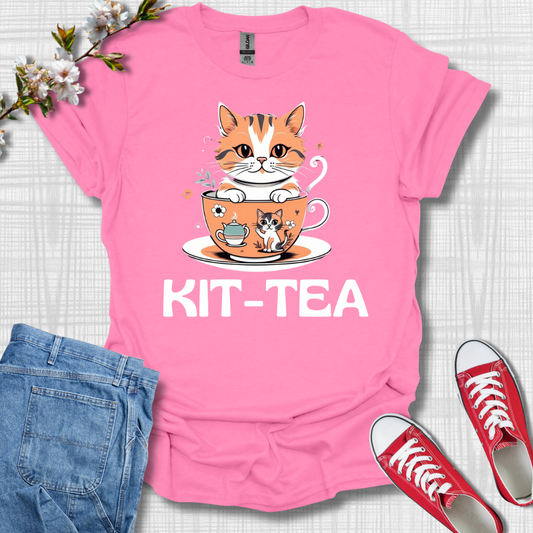 Kit-Tea Cat T-Shirt