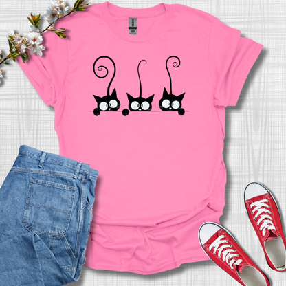 Cute Cats with tails T-Shirt