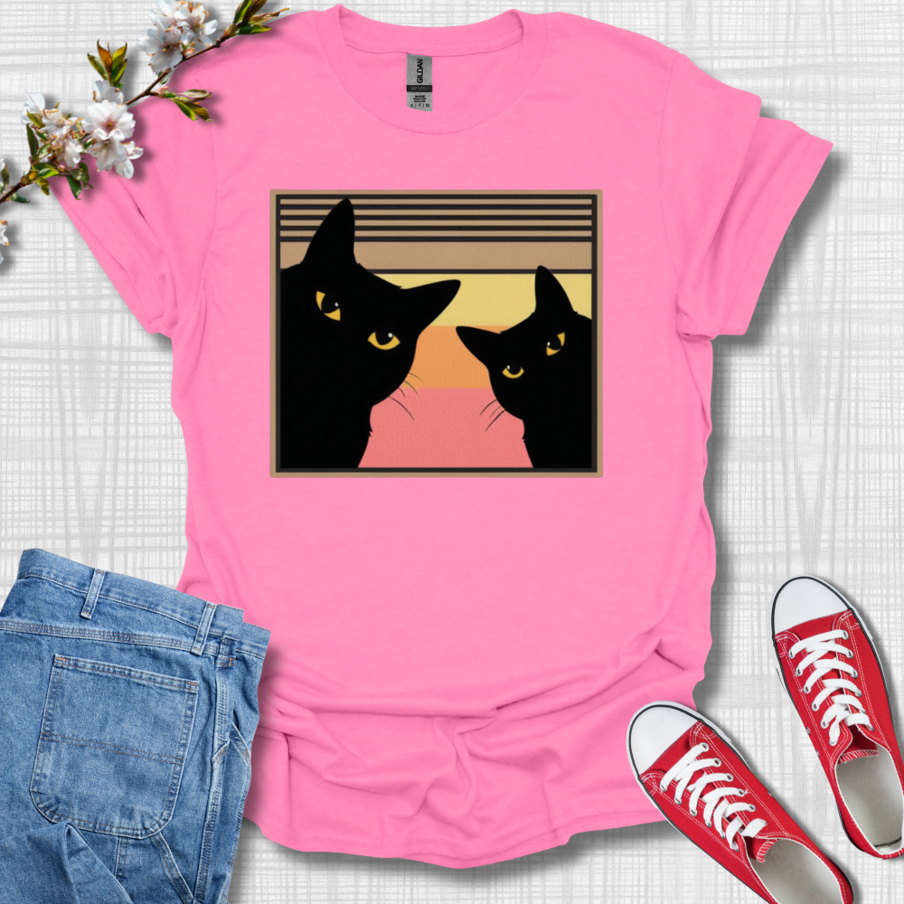 Retro Cat T-Shirt