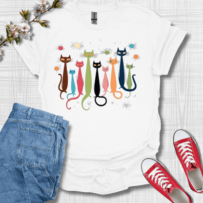 Alien Cats Graphic T-Shirt