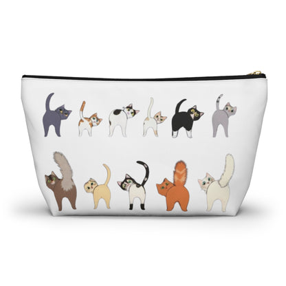 Cats Behind Pouch