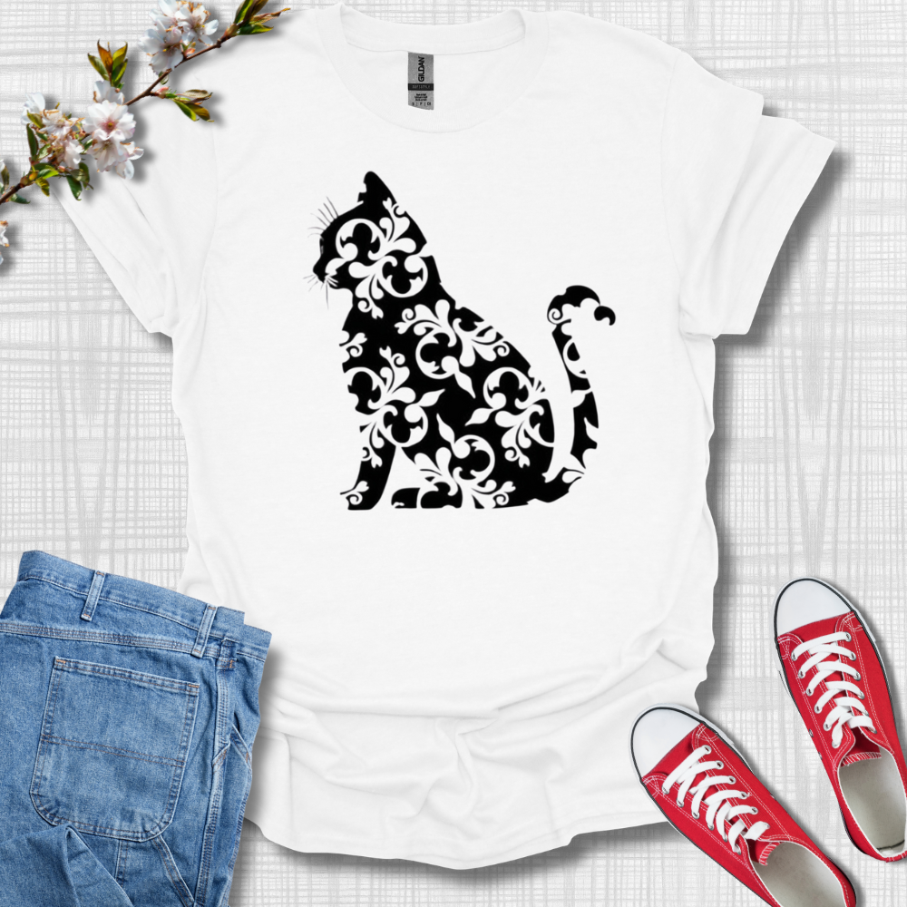 Cat Silhouette T-Shirt