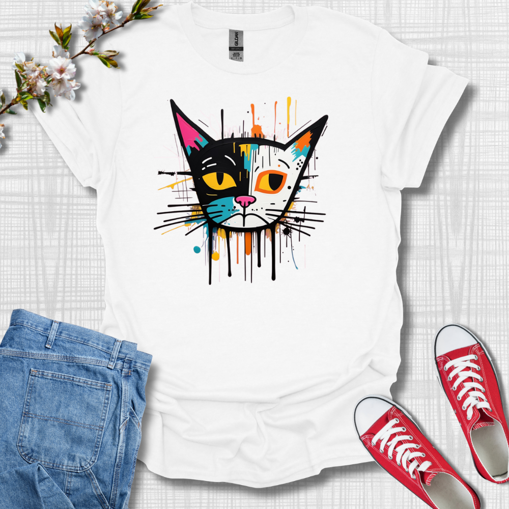 Graffiti Cat T-Shirt