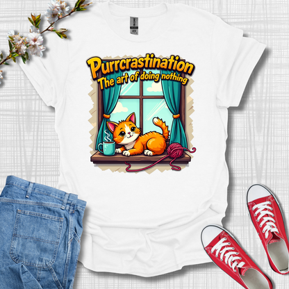 Purrcrastination T-Shirt