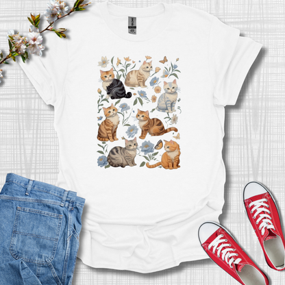 Flower Cats T-Shirt